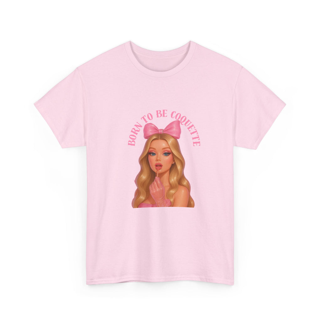 Cute Graphic Tee, Born to Be Coquette Shirt, Birthday Gift, Casual Fashion, Trendy Top, Everyday Wear