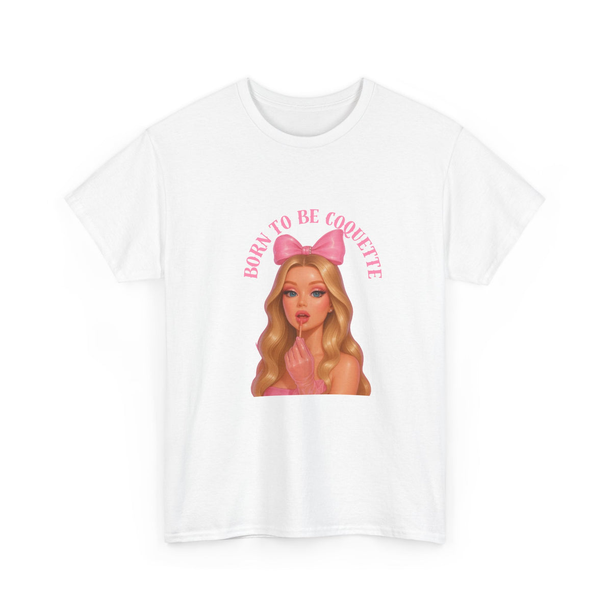 Cute Graphic Tee, Born to Be Coquette Shirt, Birthday Gift, Casual Fashion, Trendy Top, Everyday Wear