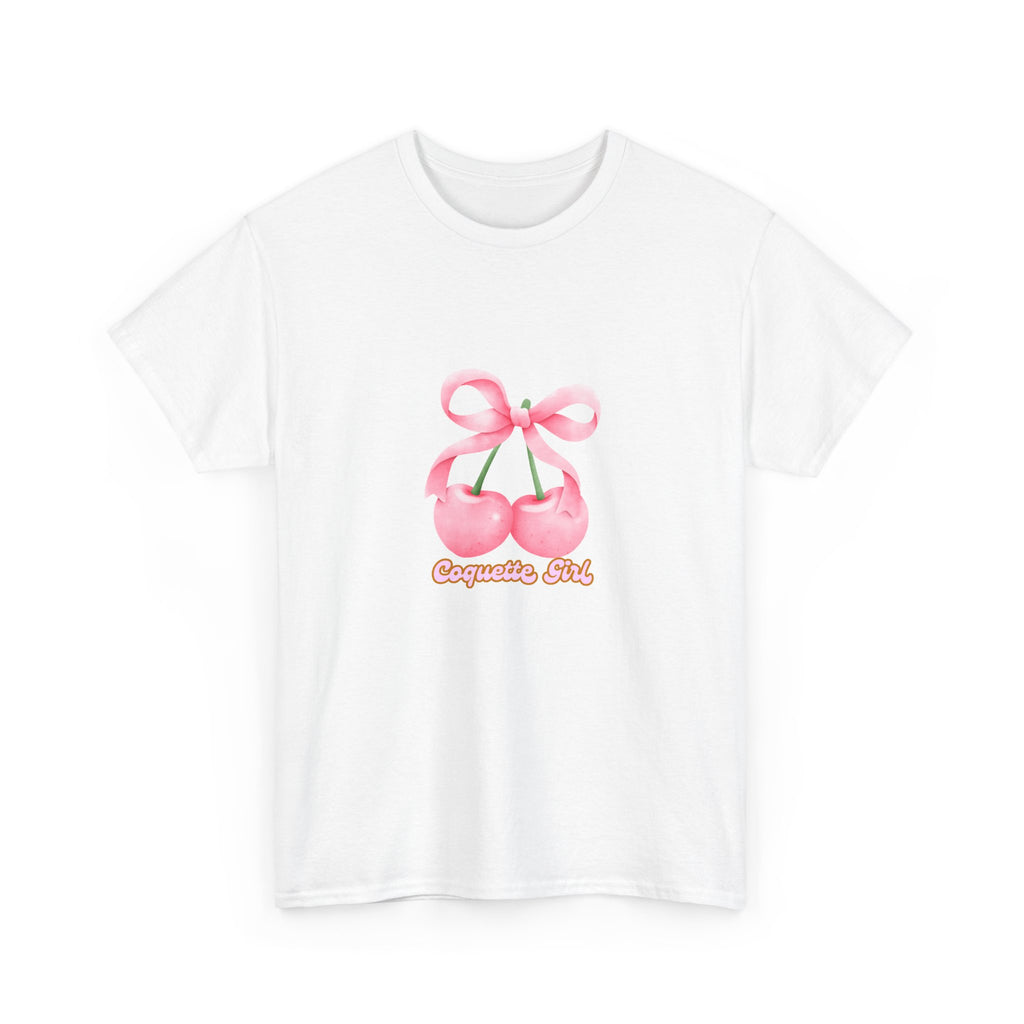 Cute Cherry Graphic Tee, Fun and Casual Summer T-Shirt, Perfect for Gifts, Birthdays, and Everyday Wear