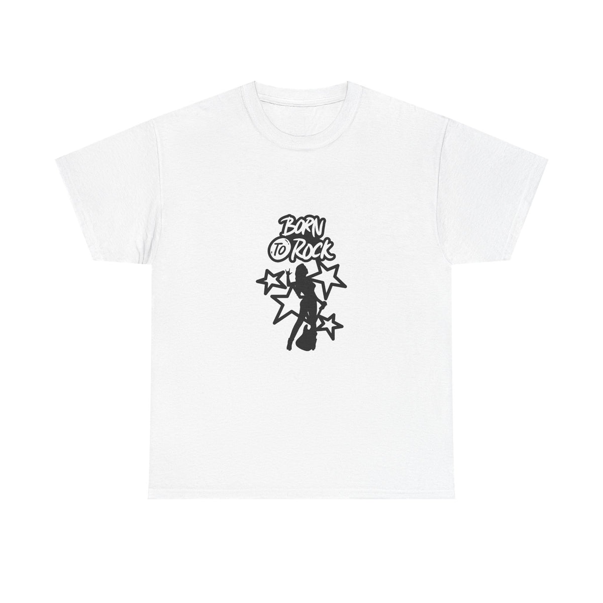 Born to Rock Unisex Tee, Music Lover Gift, Rock Fans, Vintage Style Shirt, Concert Attire, Gift for Musicians