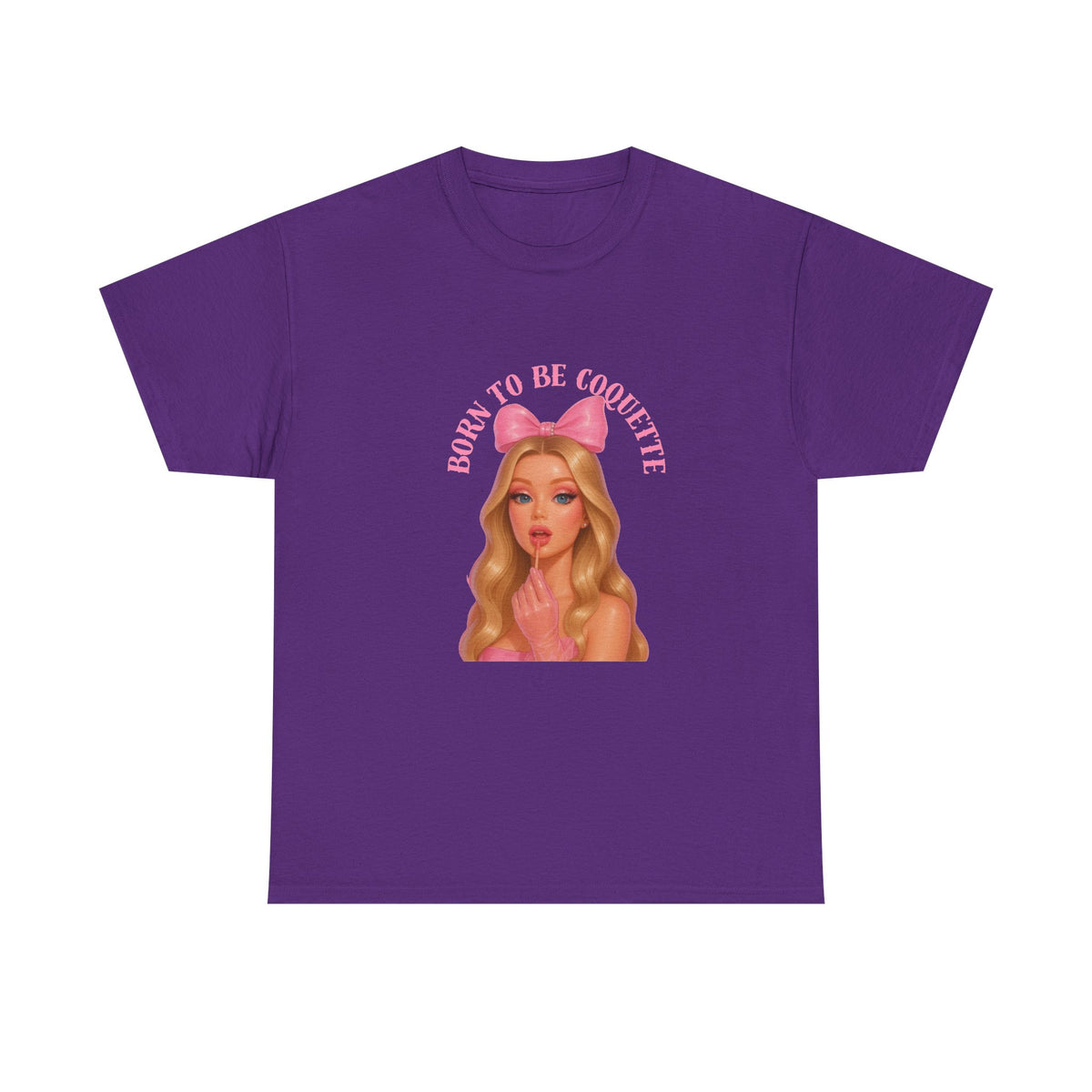 Cute Graphic Tee, Born to Be Coquette Shirt, Birthday Gift, Casual Fashion, Trendy Top, Everyday Wear