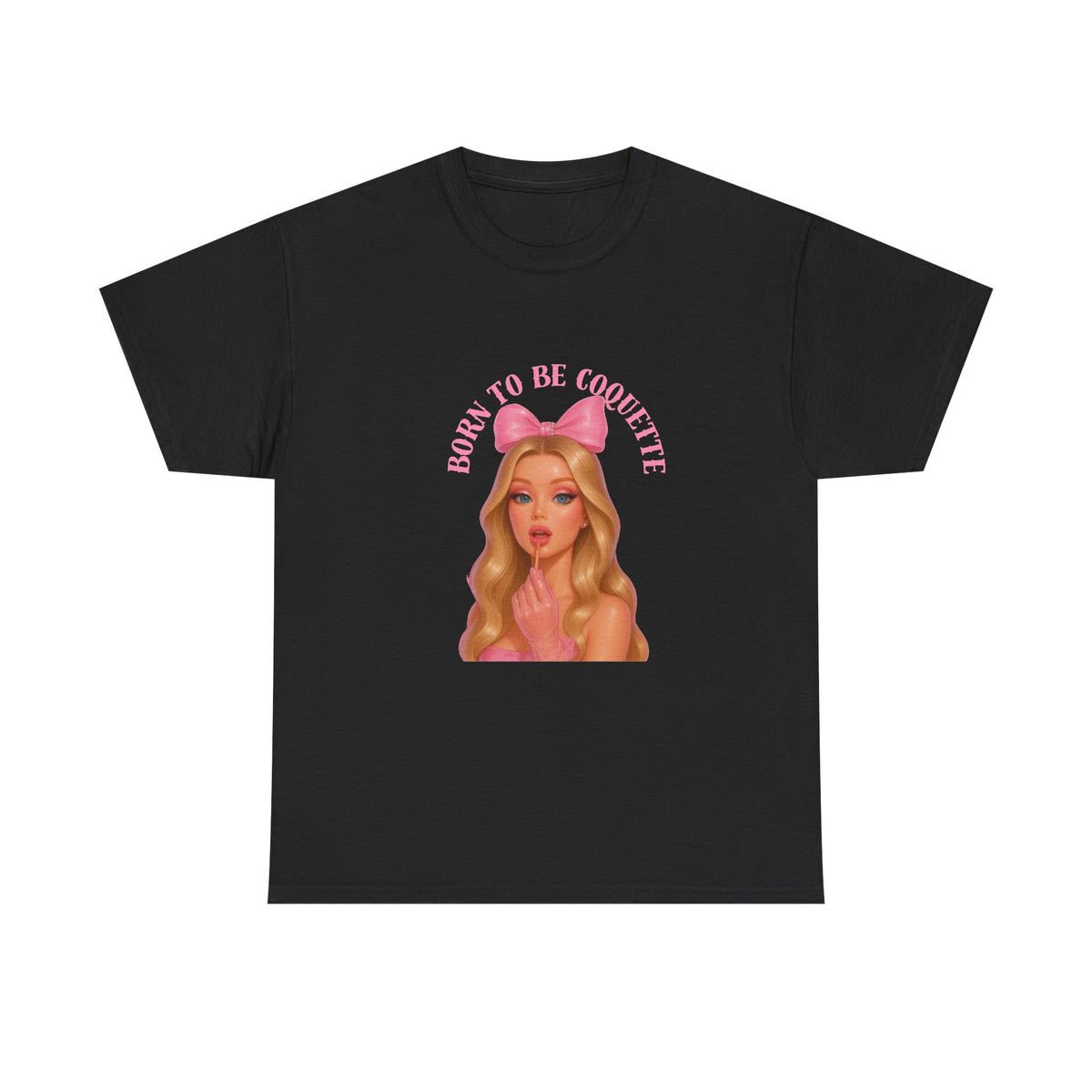 Cute Graphic Tee, Born to Be Coquette Shirt, Birthday Gift, Casual Fashion, Trendy Top, Everyday Wear