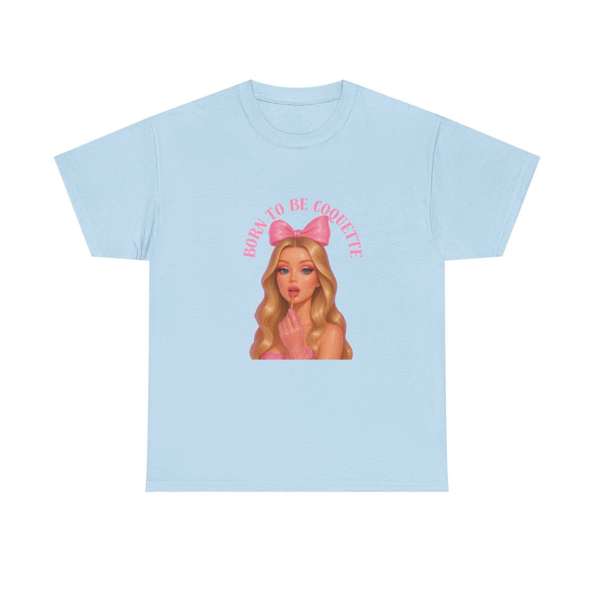 Cute Graphic Tee, Born to Be Coquette Shirt, Birthday Gift, Casual Fashion, Trendy Top, Everyday Wear