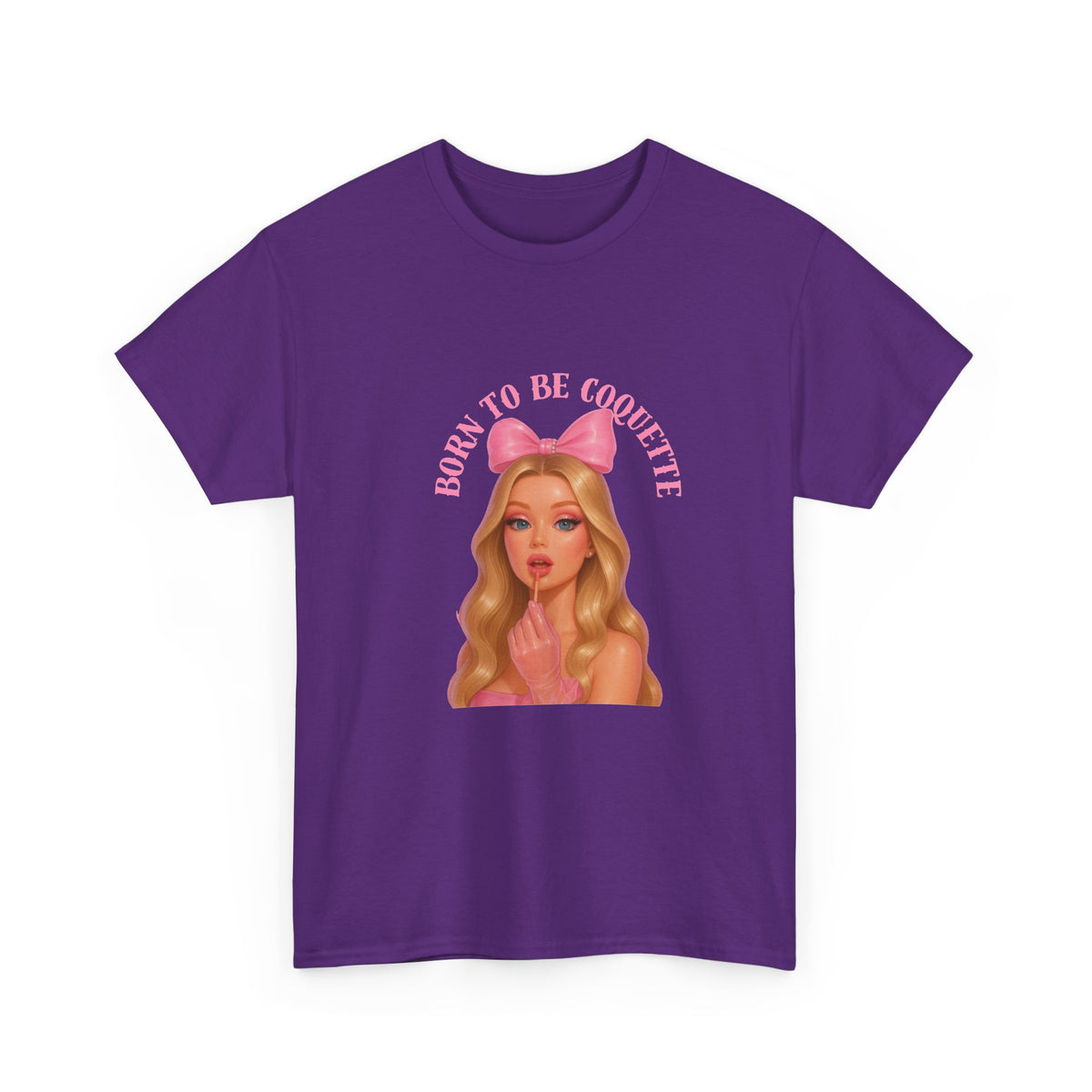 Cute Graphic Tee, Born to Be Coquette Shirt, Birthday Gift, Casual Fashion, Trendy Top, Everyday Wear