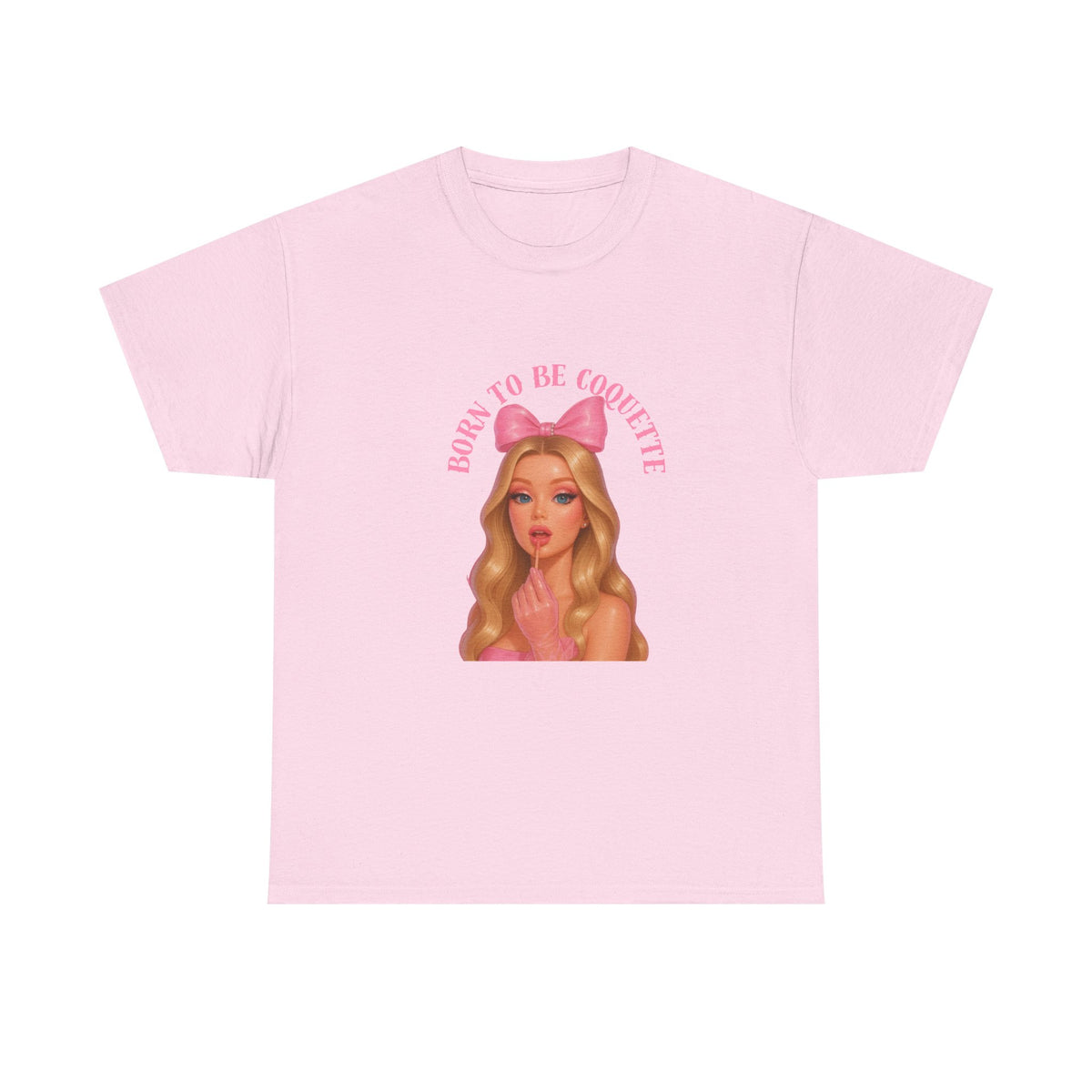 Cute Graphic Tee, Born to Be Coquette Shirt, Birthday Gift, Casual Fashion, Trendy Top, Everyday Wear