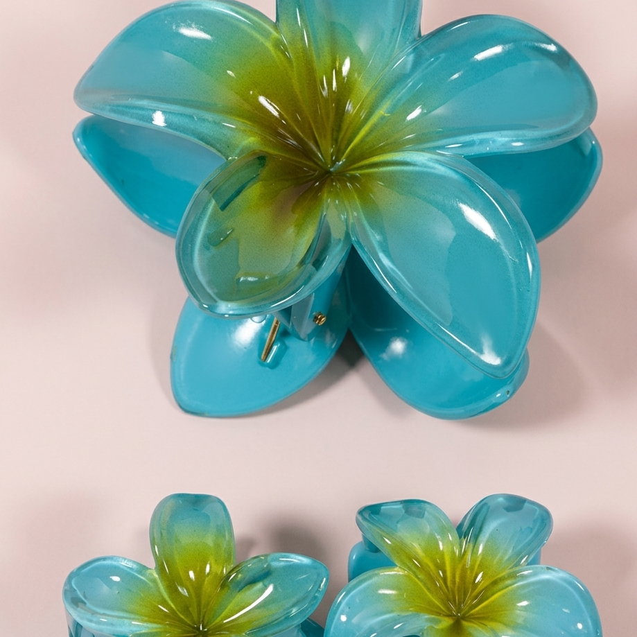 Flower Hair Clip Set of 3