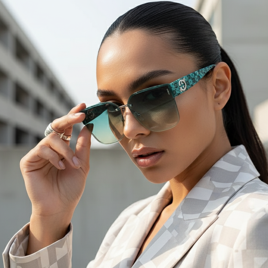 Green Yellow G&G Inspired Sunglasses