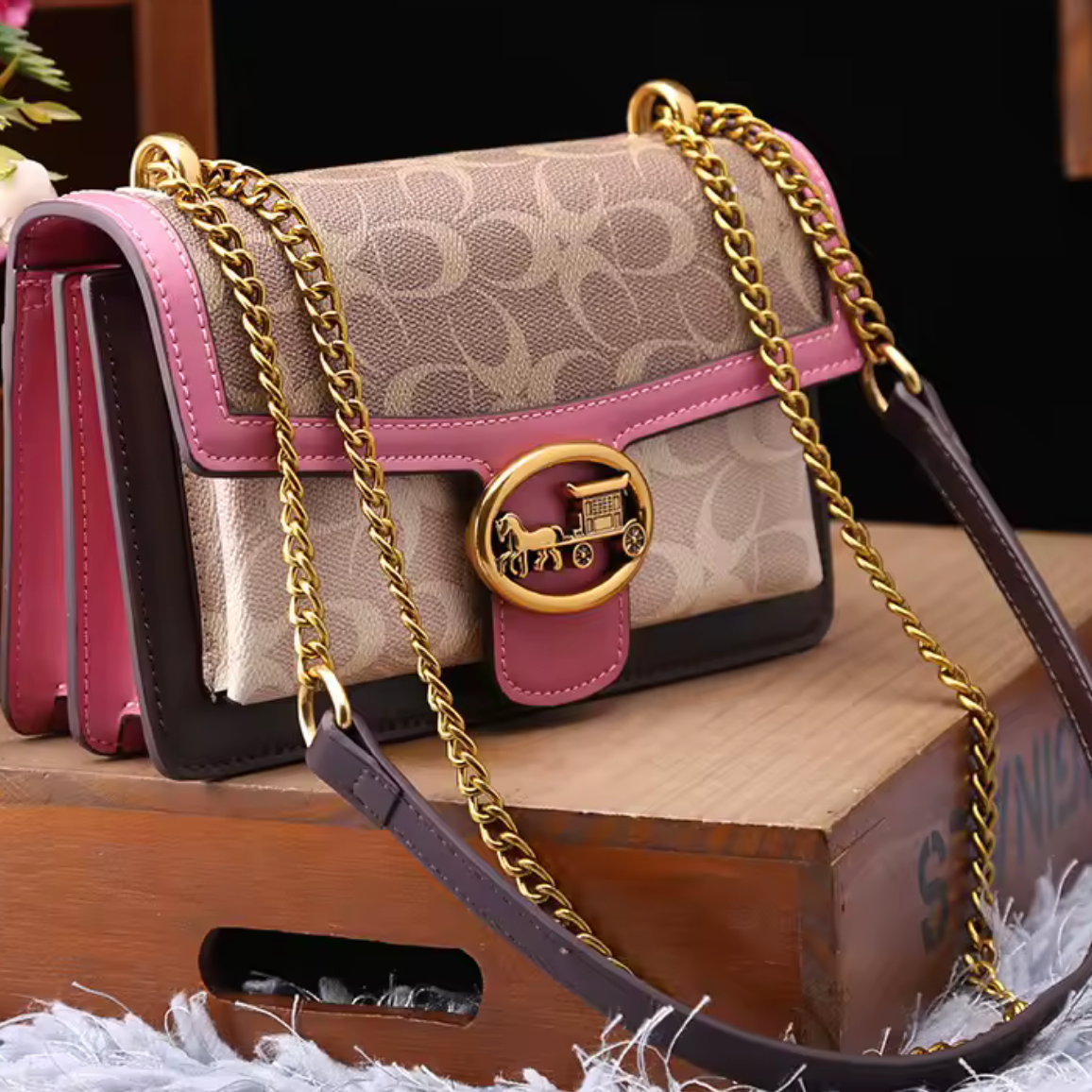 Inspired Designer Luxury Women Clutch Bag