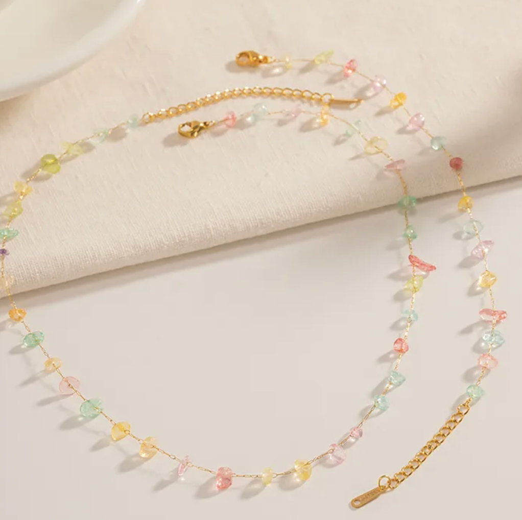 Multi Charms Delicate Necklace