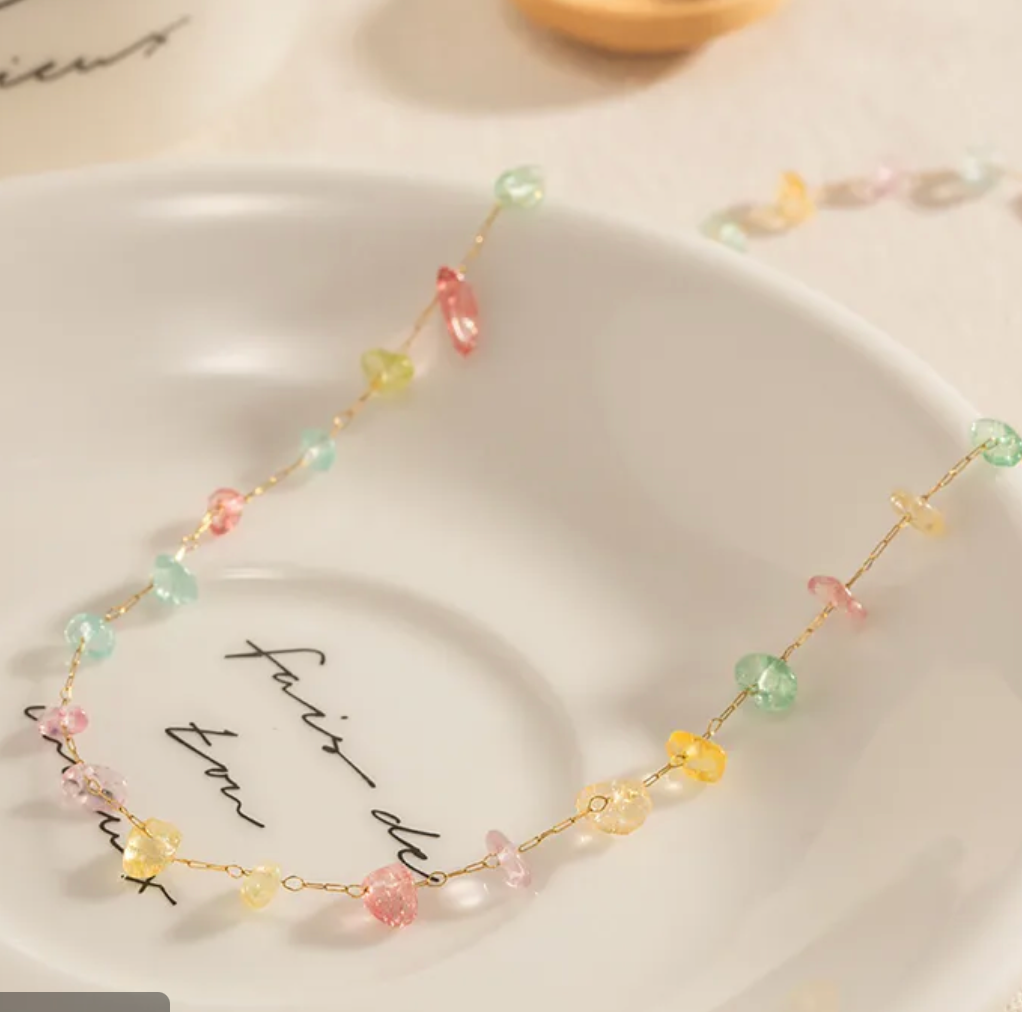 Multi Charms Delicate Necklace