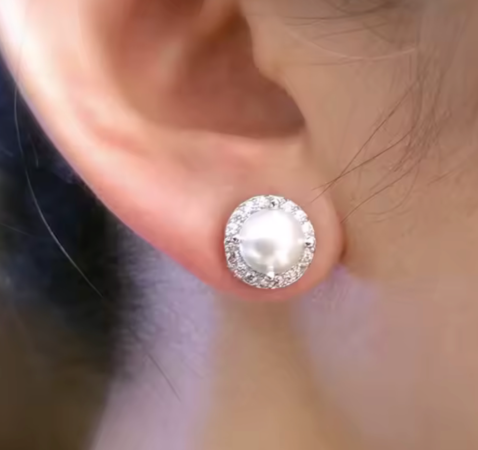 Elegant Pearl Earrings