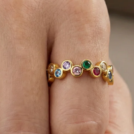 Colorful Rainbow Ring