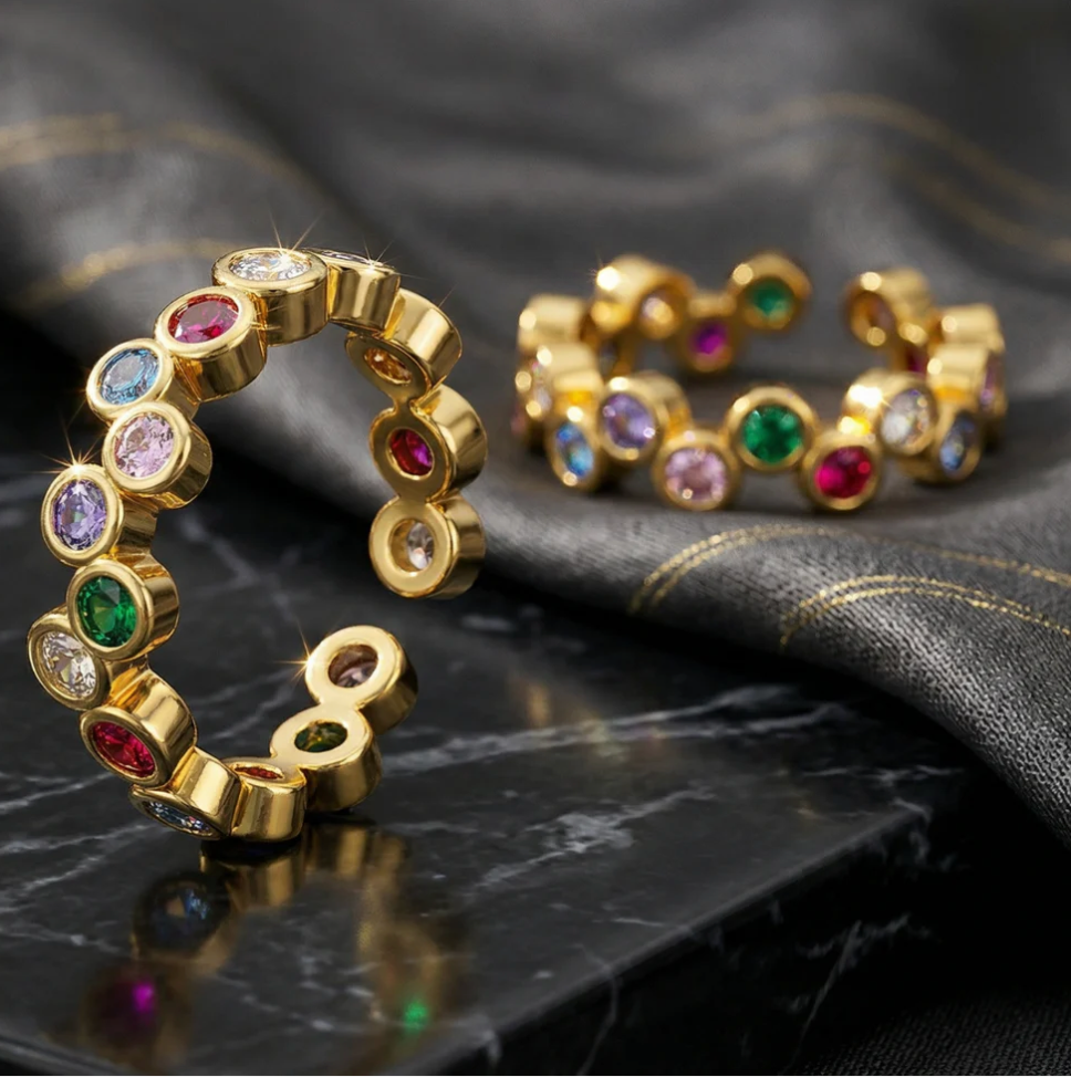 Colorful Rainbow Ring
