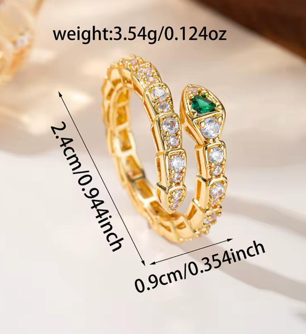 Zircon Sneak Ring