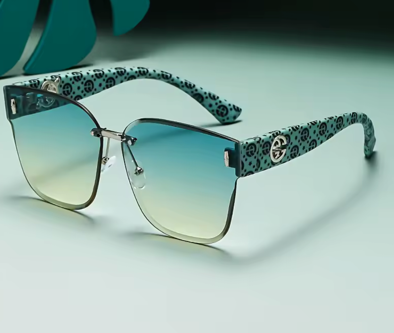 Green Yellow G&G Inspired Sunglasses