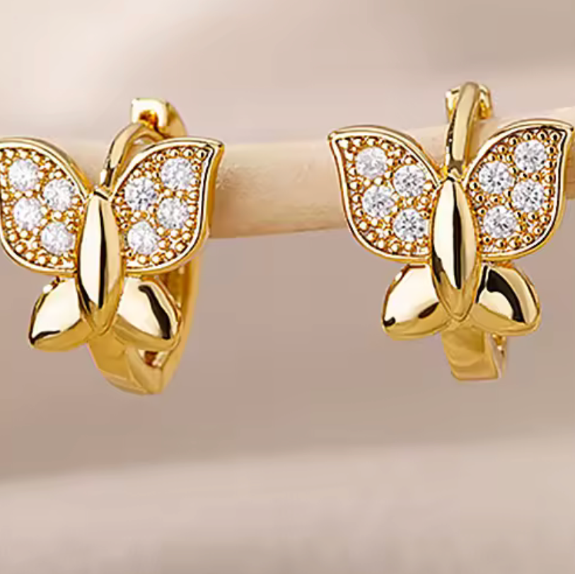 Butterfly Earrings For Women Girls