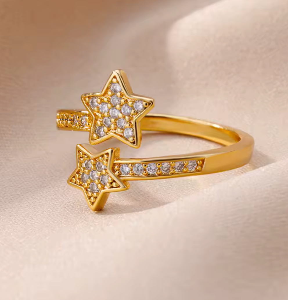 Zircon Stars Ring